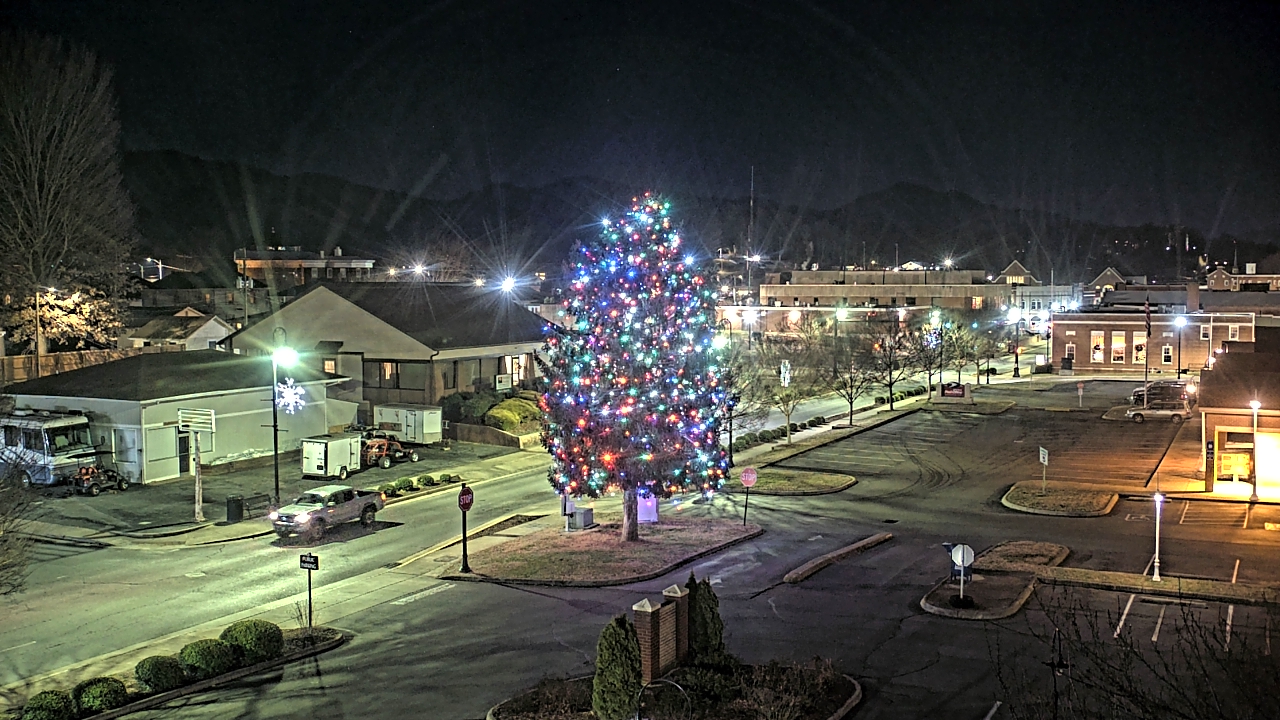 Thumbnail for current weather camera view from Erwin Town Hall in Erwin, Tennessee
