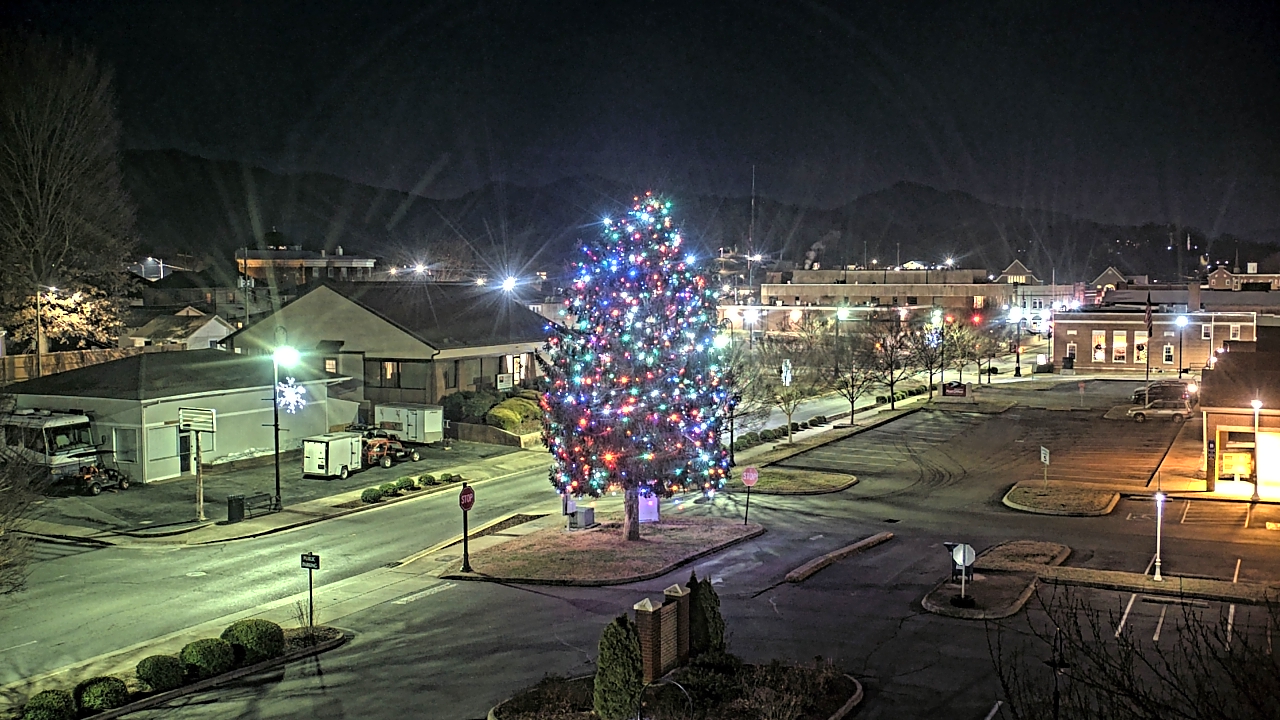 Thumbnail for current weather camera view from Erwin Town Hall in Erwin, Tennessee