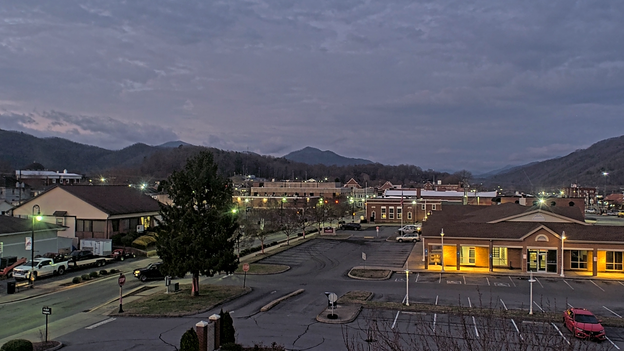 Thumbnail for current weather camera view from Erwin Town Hall in Erwin, Tennessee