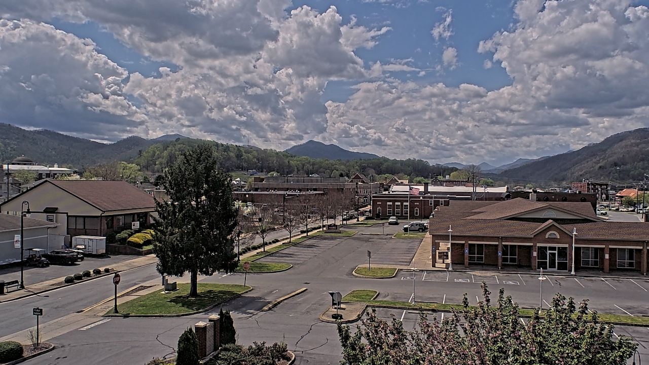 Thumbnail for current weather camera view from Erwin Town Hall in Erwin, Tennessee