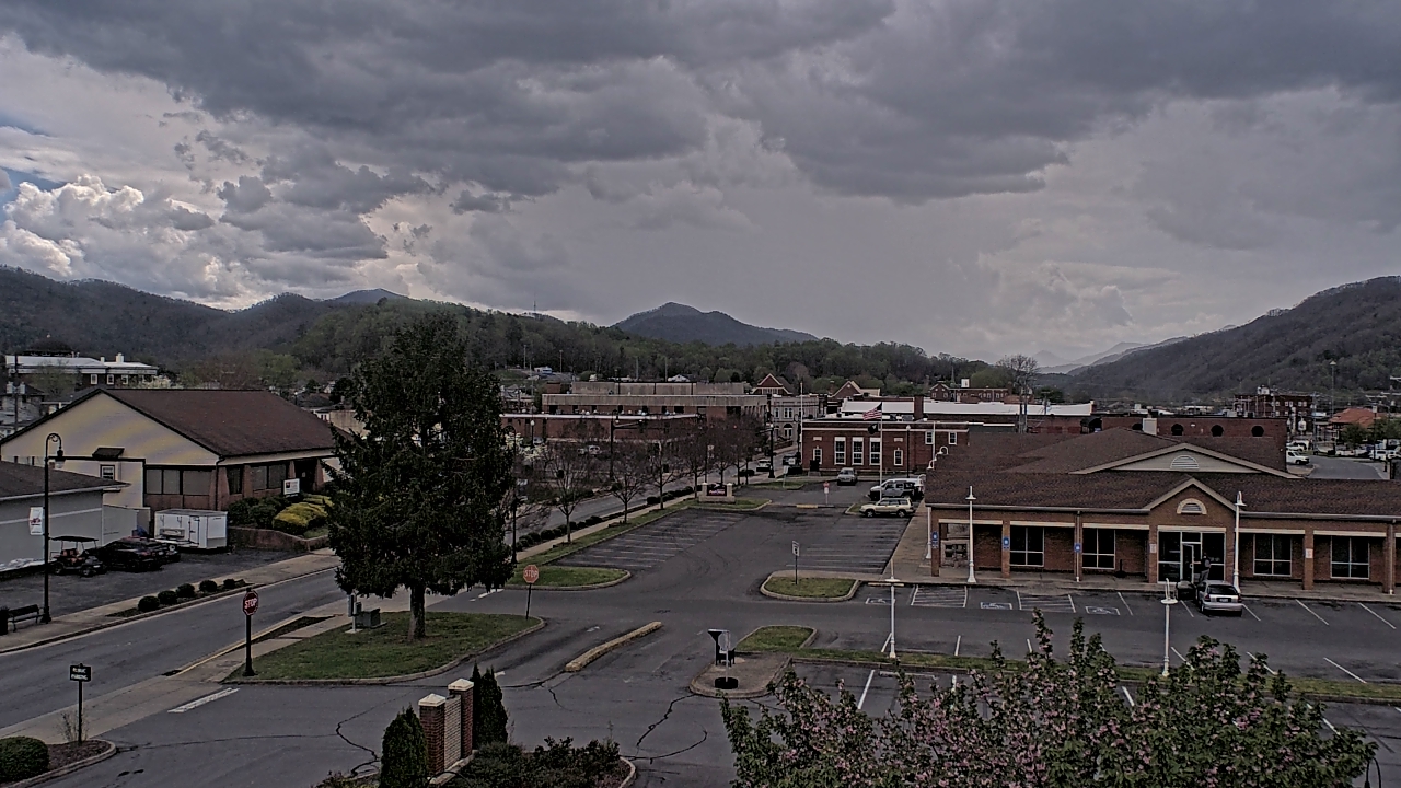 Thumbnail for current weather camera view from Erwin Town Hall in Erwin, Tennessee