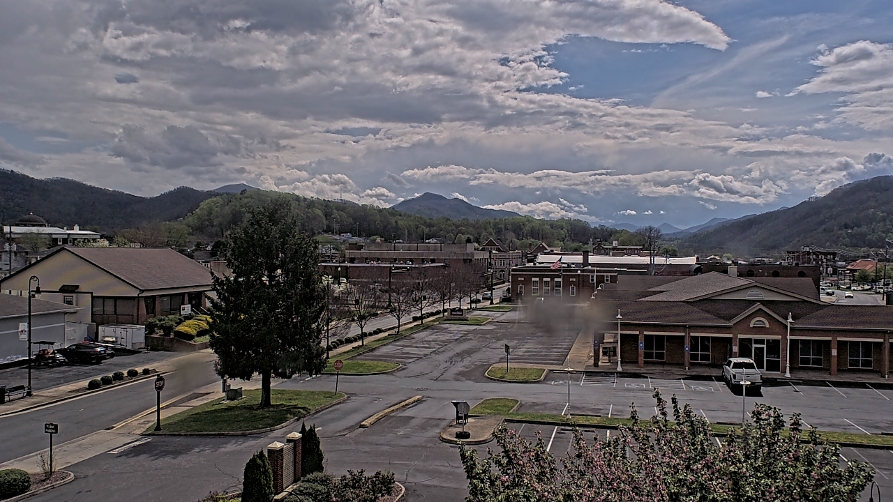 Thumbnail for current weather camera view from Erwin Town Hall in Erwin, Tennessee