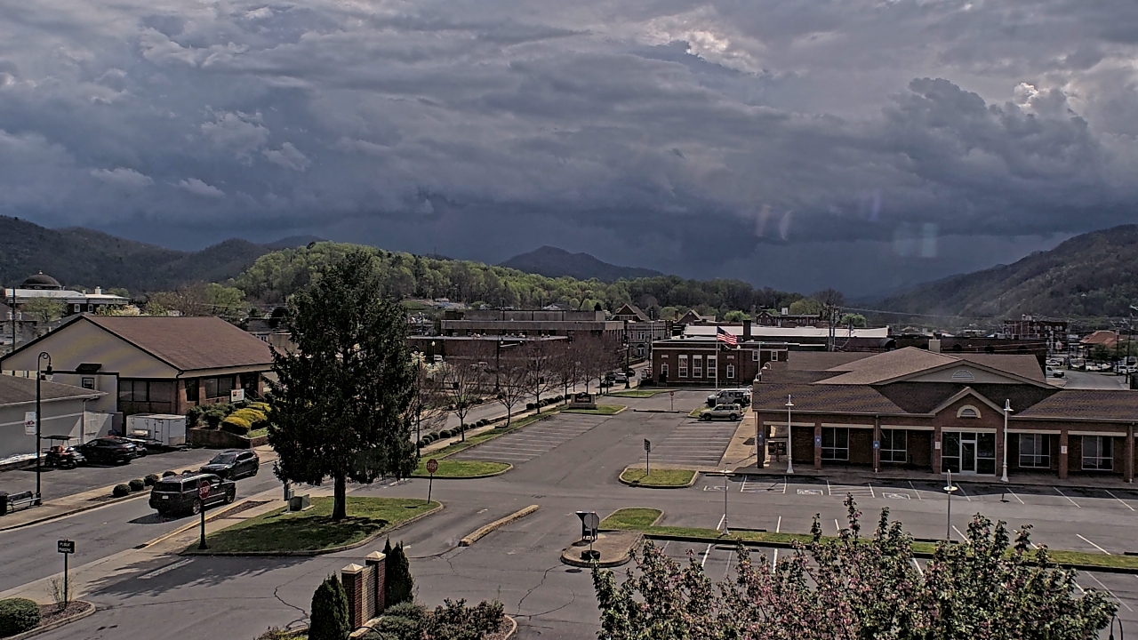 Thumbnail for current weather camera view from Erwin Town Hall in Erwin, Tennessee
