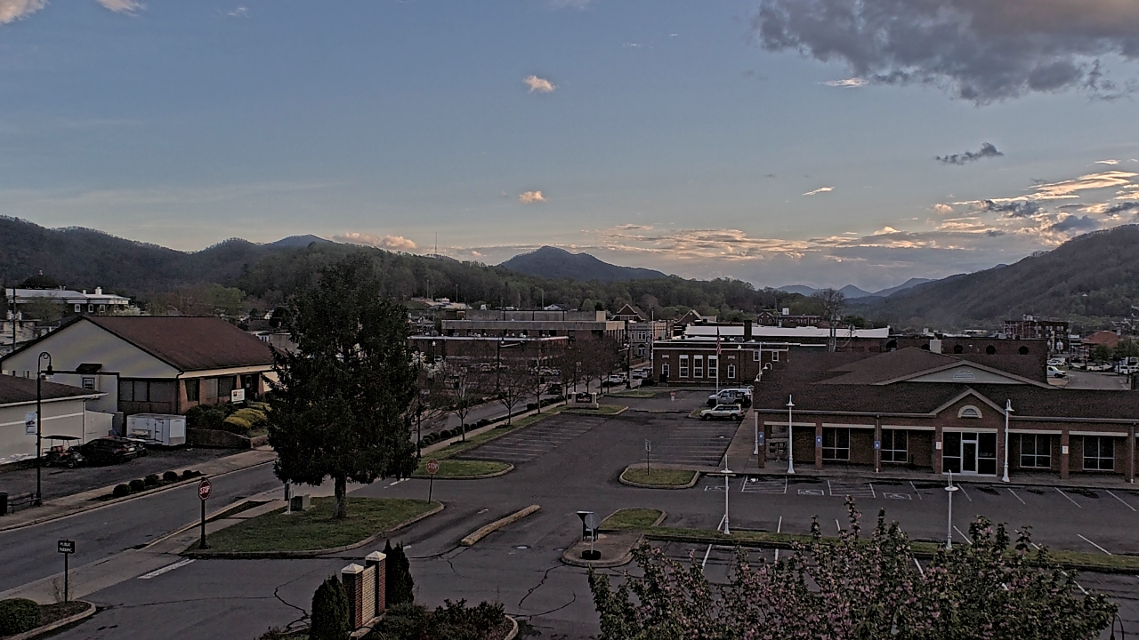 Thumbnail for current weather camera view from Erwin Town Hall in Erwin, Tennessee