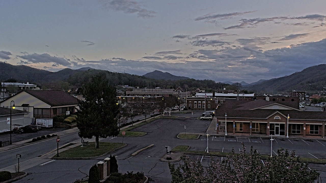 Thumbnail for current weather camera view from Erwin Town Hall in Erwin, Tennessee