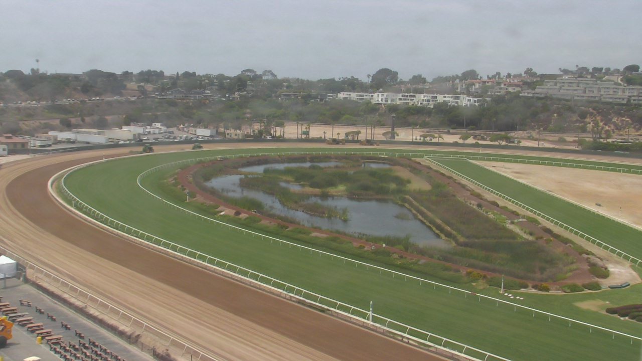 Thumbnail for current weather camera view from Del Mar Fairgrounds in Del Mar, California