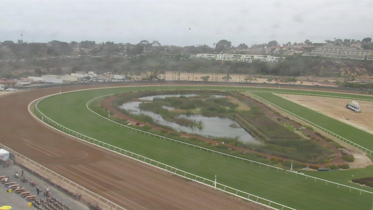 Thumbnail for current weather camera view from Del Mar Fairgrounds in Del Mar, California