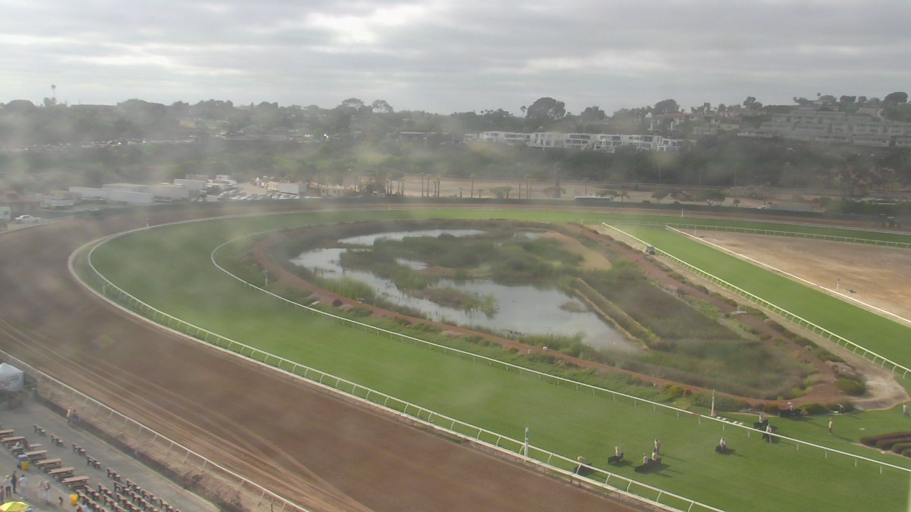 Thumbnail for current weather camera view from Del Mar Fairgrounds in Del Mar, California