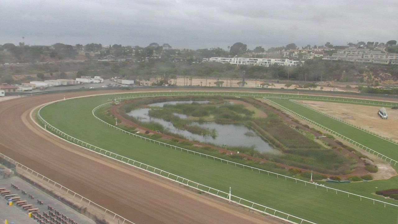 Thumbnail for current weather camera view from Del Mar Fairgrounds in Del Mar, California