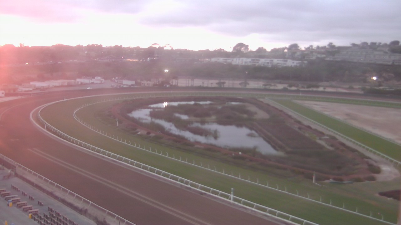 Thumbnail for current weather camera view from Del Mar Fairgrounds in Del Mar, California