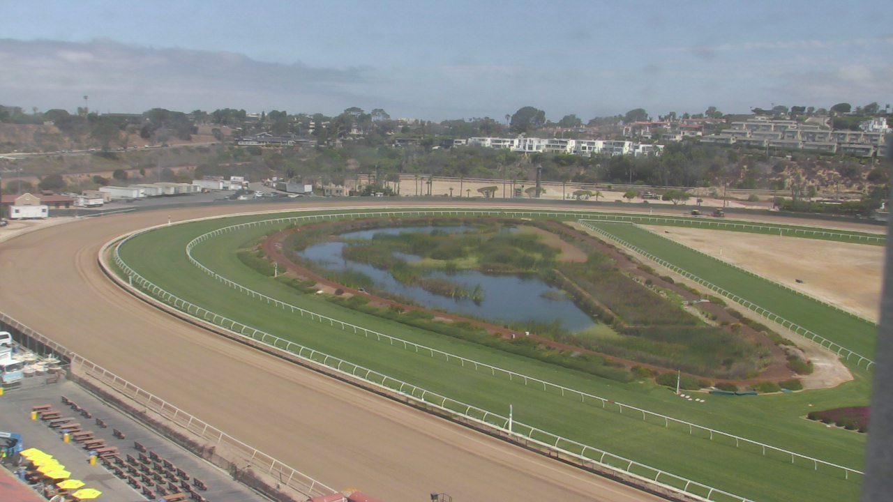 Thumbnail for current weather camera view from Del Mar Fairgrounds in Del Mar, California