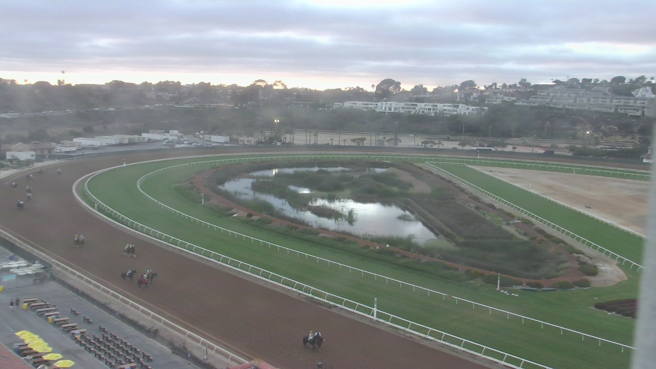Thumbnail for current weather camera view from Del Mar Fairgrounds in Del Mar, California