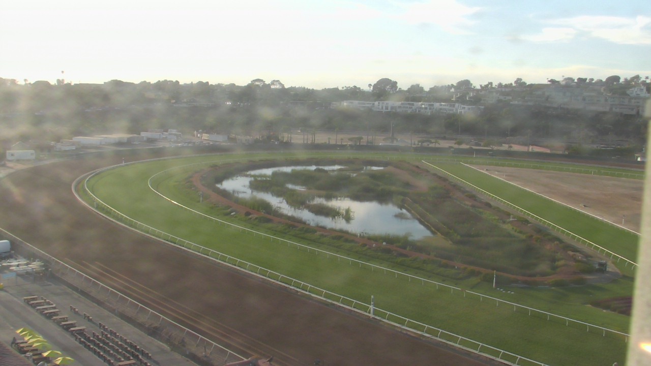 Thumbnail for current weather camera view from Del Mar Fairgrounds in Del Mar, California