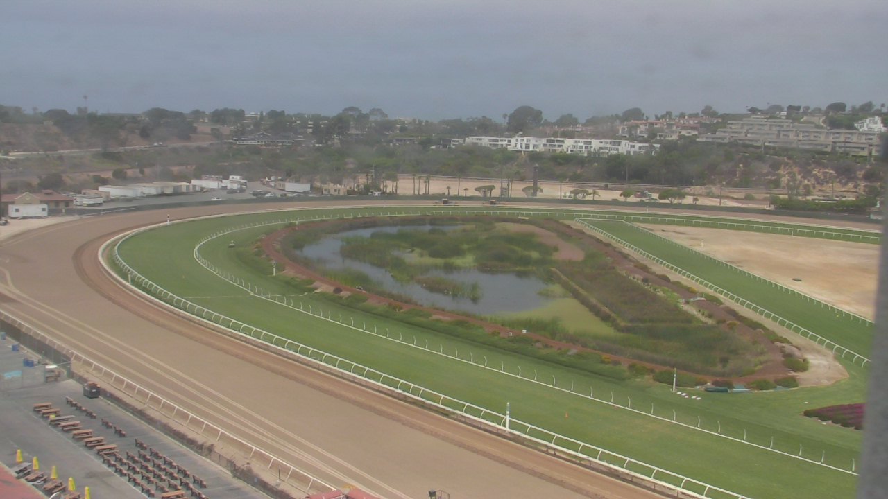 Thumbnail for current weather camera view from Del Mar Fairgrounds in Del Mar, California