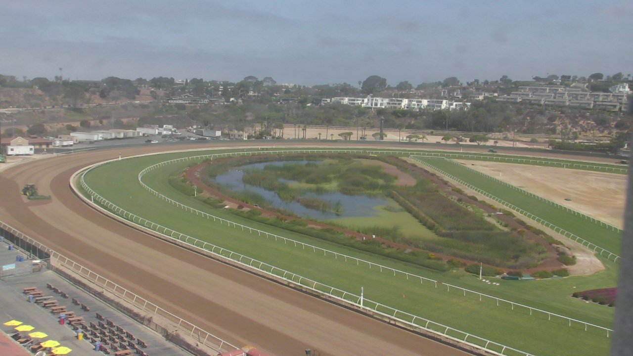 Thumbnail for current weather camera view from Del Mar Fairgrounds in Del Mar, California