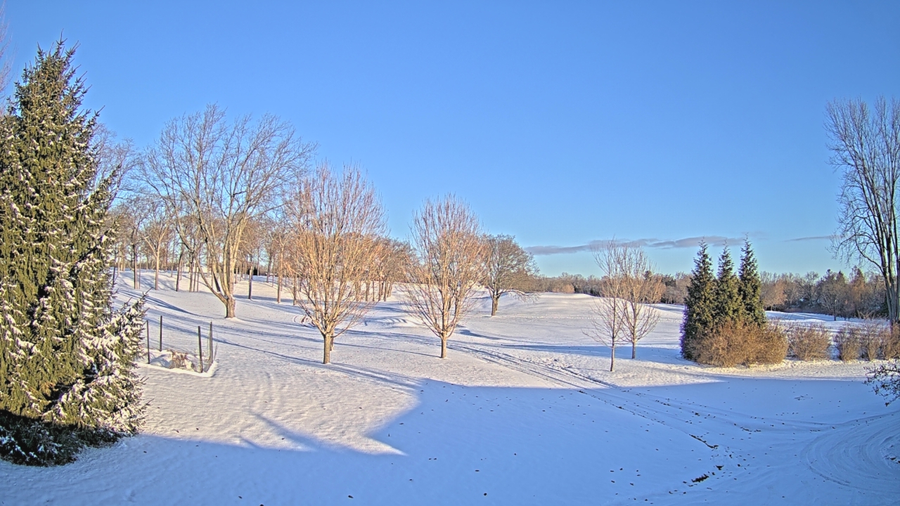 Thumbnail for current weather camera view from Franklin Hills Country Club in Farmington Hills, Michigan