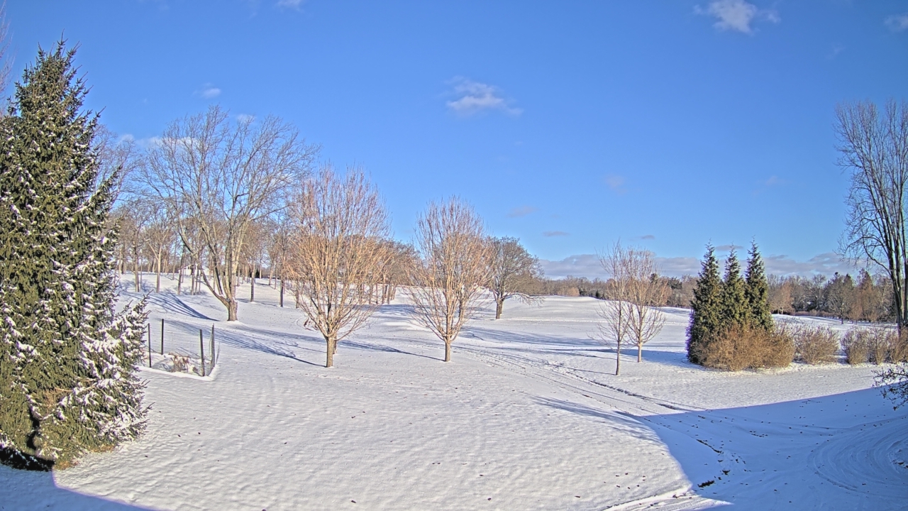 Thumbnail for current weather camera view from Franklin Hills Country Club in Farmington Hills, Michigan