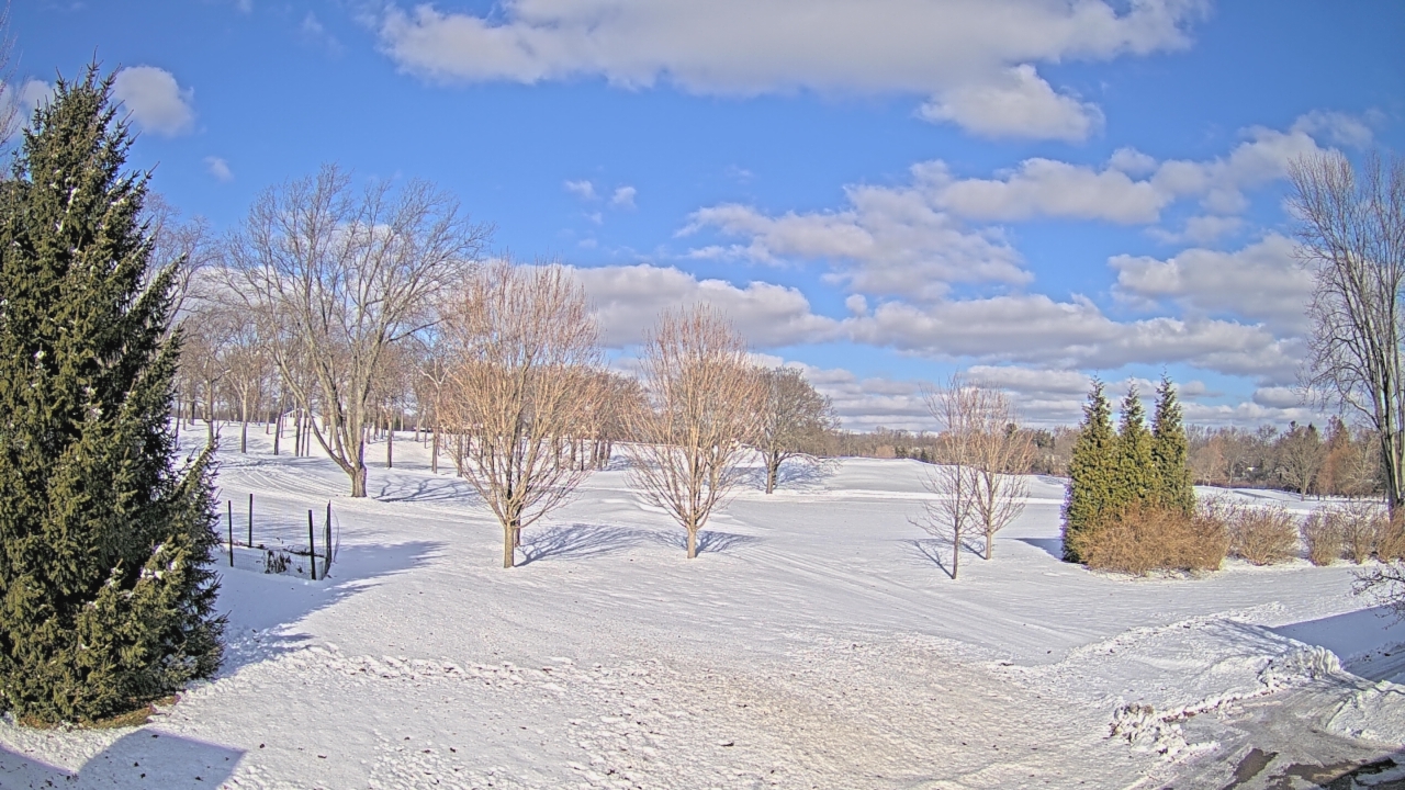Thumbnail for current weather camera view from Franklin Hills Country Club in Farmington Hills, Michigan