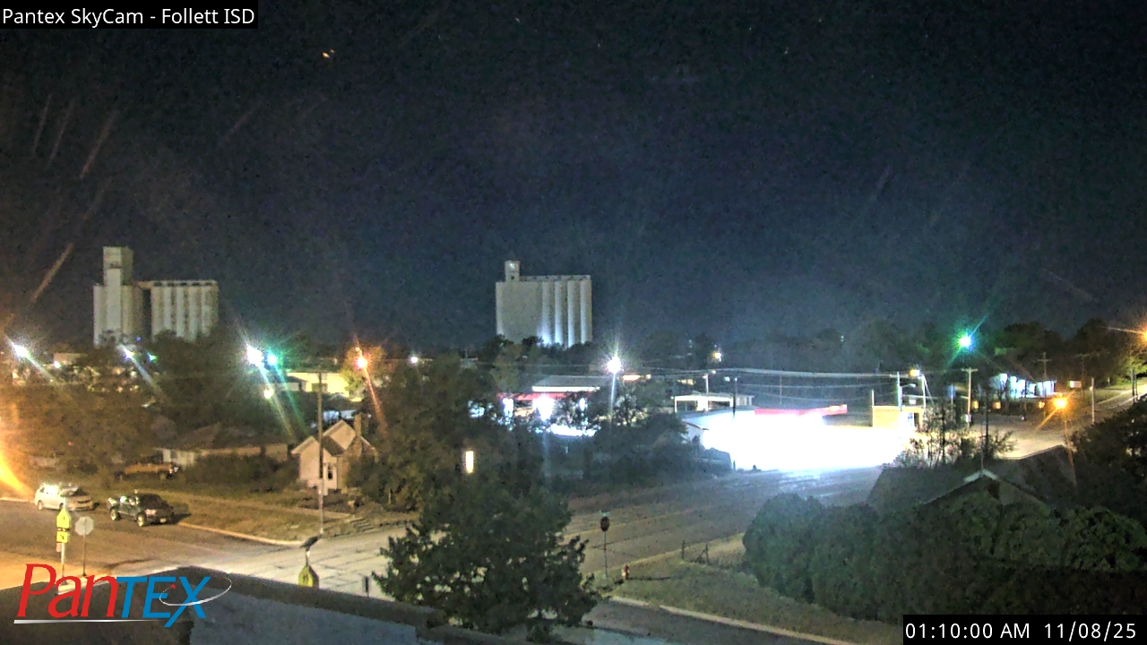 Thumbnail for current weather camera view from Follett ISD in Follett, Texas