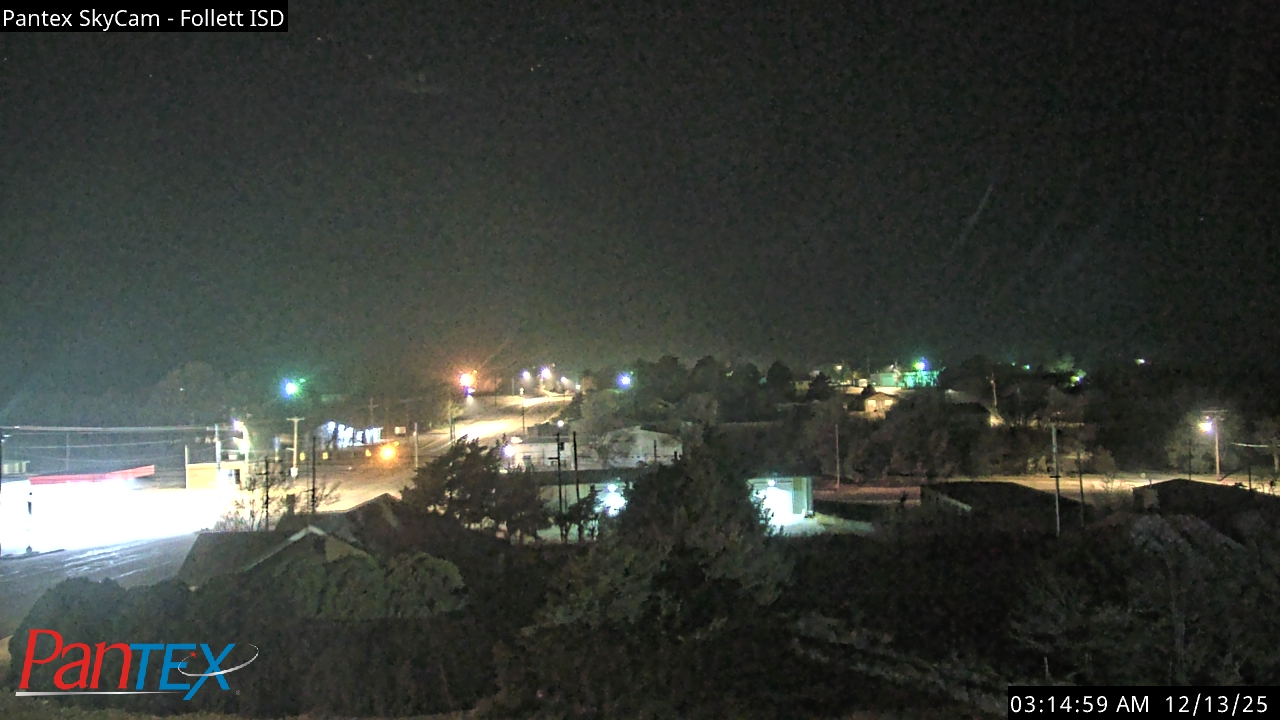 Thumbnail for current weather camera view from Follett ISD in Follett, Texas