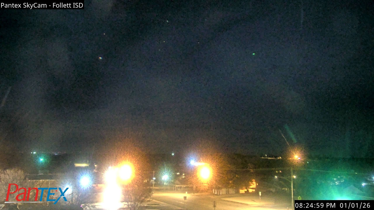 Thumbnail for current weather camera view from Follett ISD in Follett, Texas