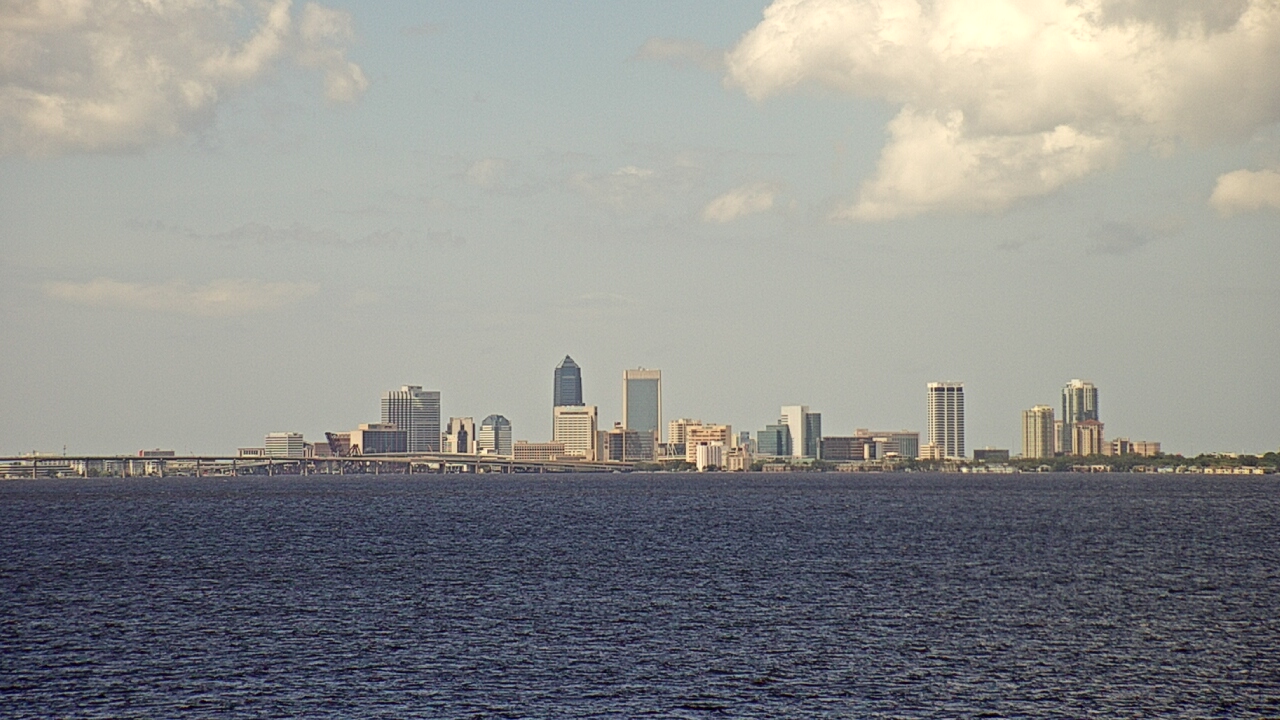 Thumbnail for current weather camera view from Florida Yacht Club in Jacksonville, Florida