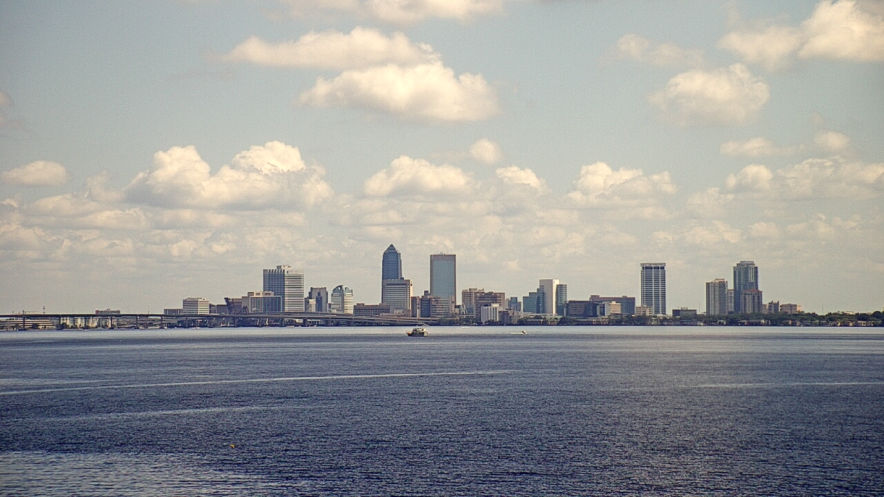 Thumbnail for current weather camera view from Florida Yacht Club in Jacksonville, Florida