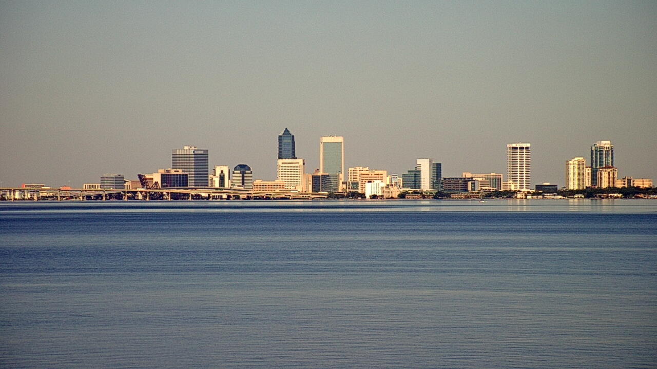Thumbnail for current weather camera view from Florida Yacht Club in Jacksonville, Florida