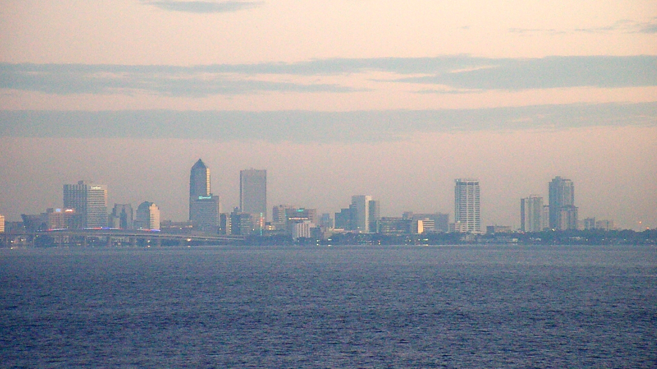 Thumbnail for current weather camera view from Florida Yacht Club in Jacksonville, Florida