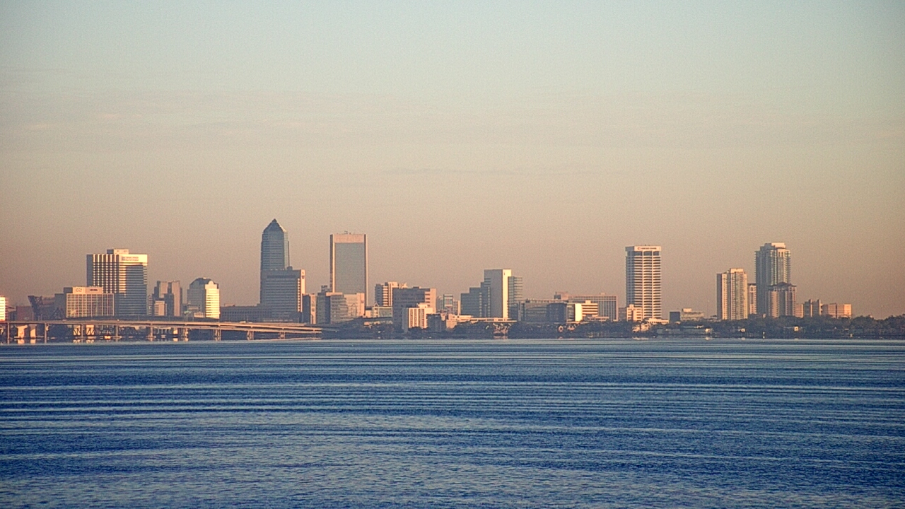 Thumbnail for current weather camera view from Florida Yacht Club in Jacksonville, Florida