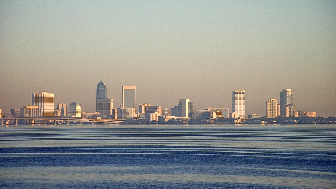 Thumbnail for current weather camera view from Florida Yacht Club in Jacksonville, Florida