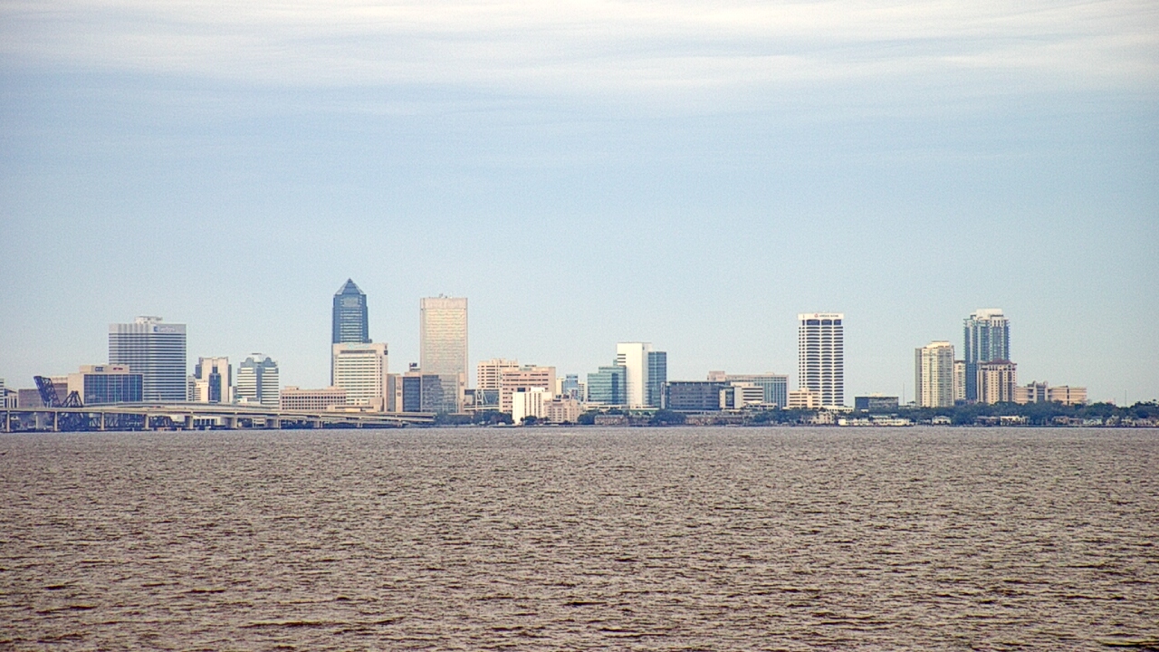 Thumbnail for current weather camera view from Florida Yacht Club in Jacksonville, Florida