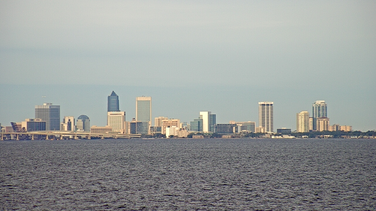 Thumbnail for current weather camera view from Florida Yacht Club in Jacksonville, Florida