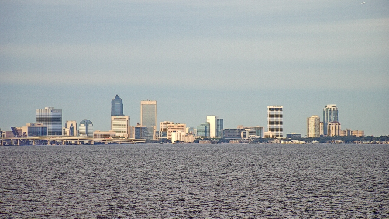 Thumbnail for current weather camera view from Florida Yacht Club in Jacksonville, Florida