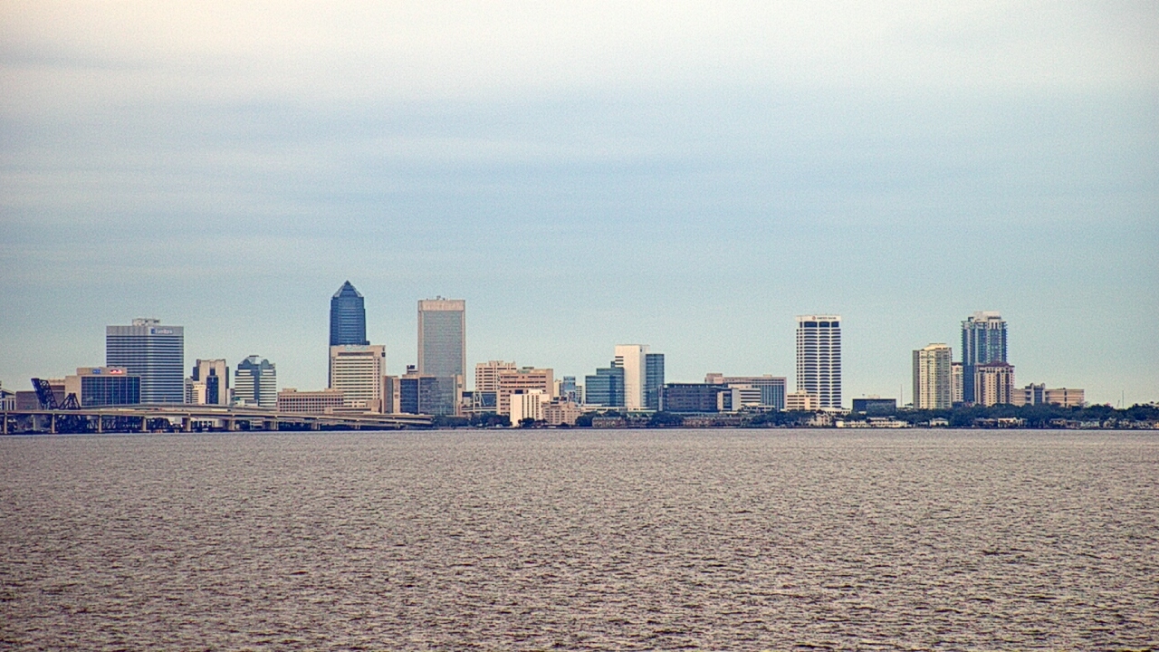 Thumbnail for current weather camera view from Florida Yacht Club in Jacksonville, Florida