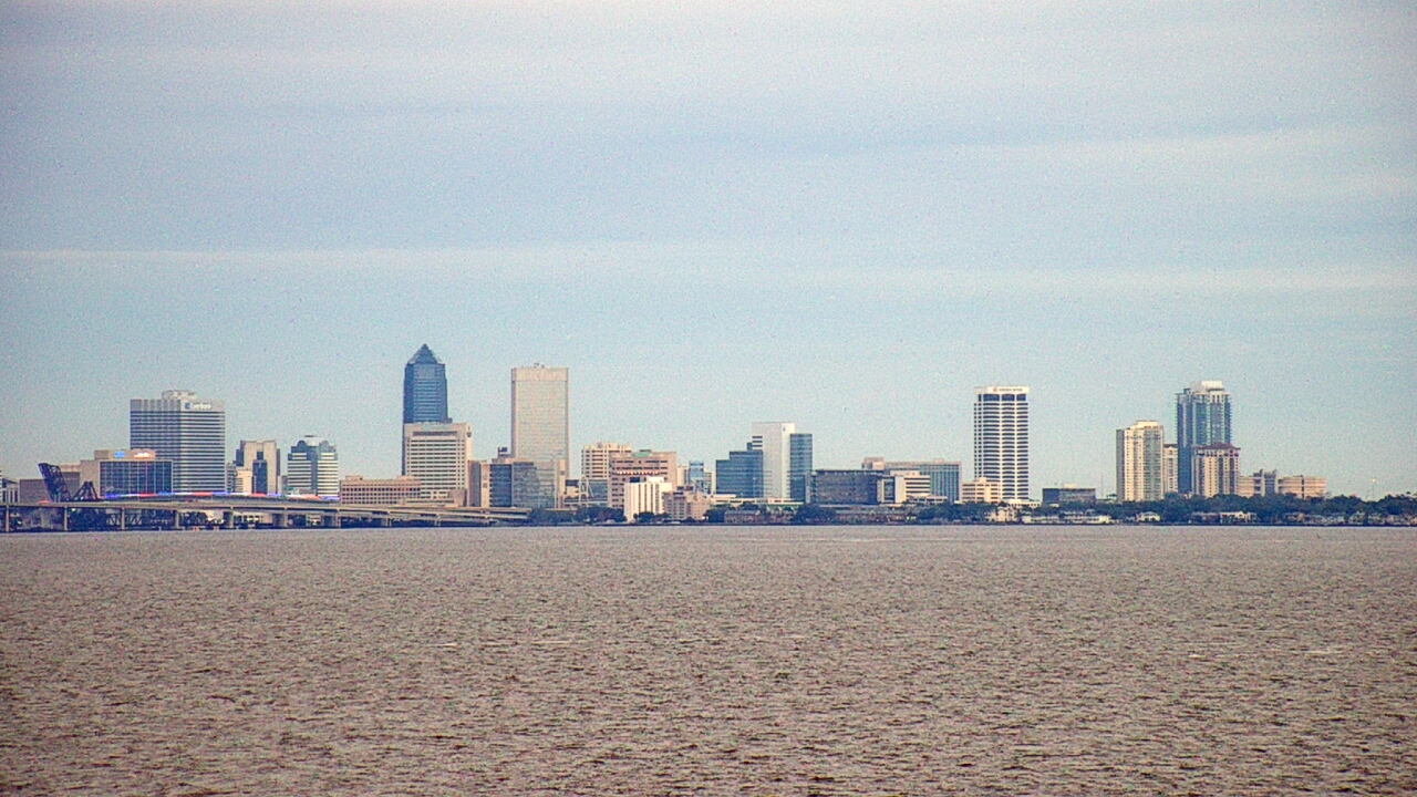 Thumbnail for current weather camera view from Florida Yacht Club in Jacksonville, Florida