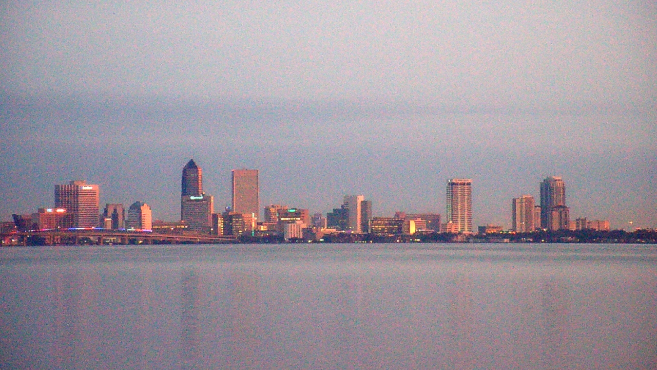 Thumbnail for current weather camera view from Florida Yacht Club in Jacksonville, Florida