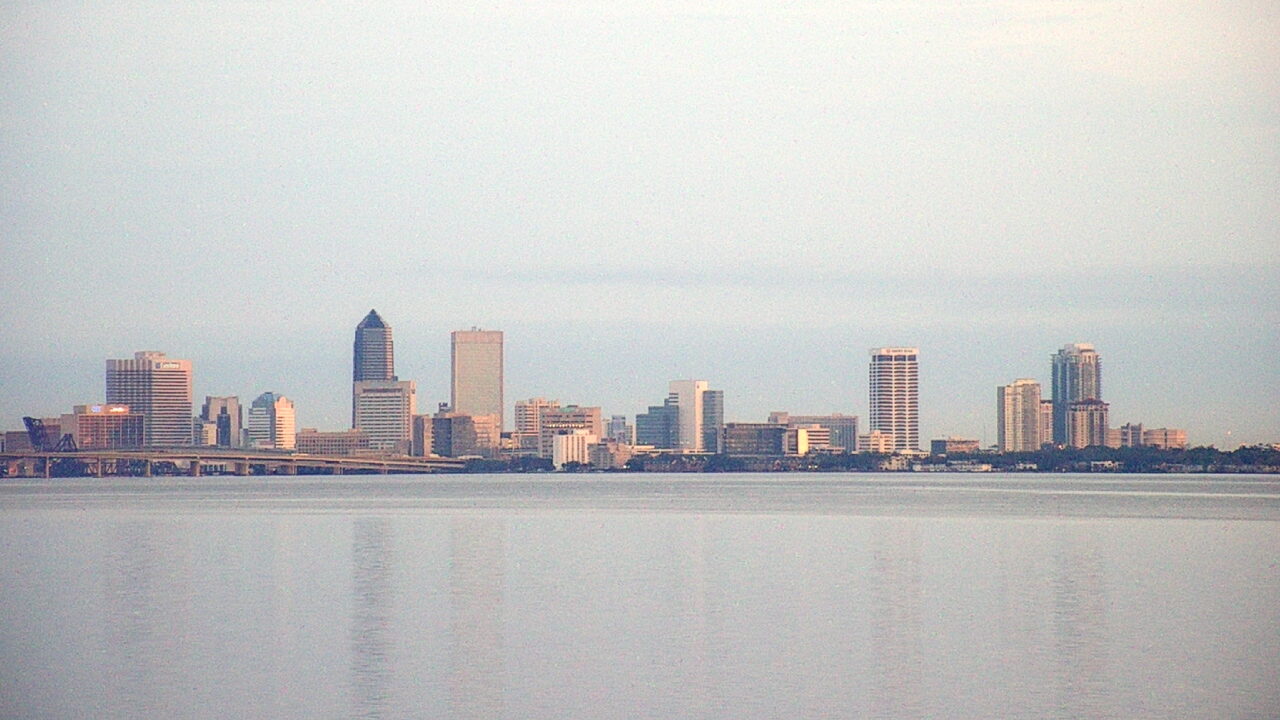 Thumbnail for current weather camera view from Florida Yacht Club in Jacksonville, Florida