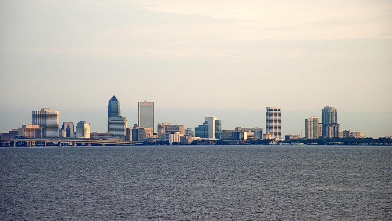 Thumbnail for current weather camera view from Florida Yacht Club in Jacksonville, Florida