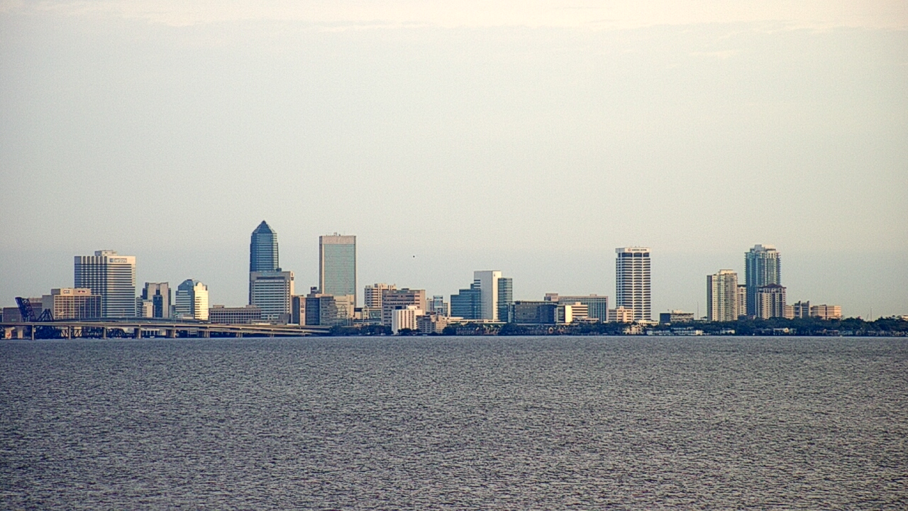 Thumbnail for current weather camera view from Florida Yacht Club in Jacksonville, Florida