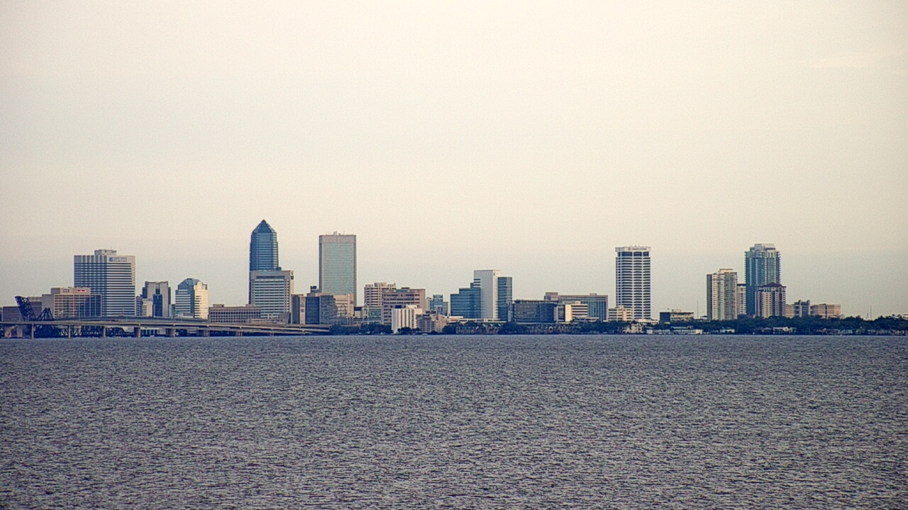Thumbnail for current weather camera view from Florida Yacht Club in Jacksonville, Florida