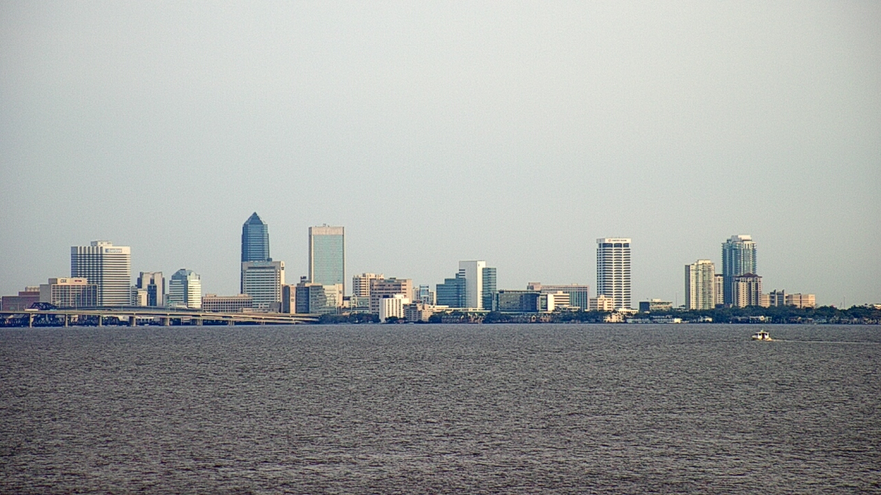 Thumbnail for current weather camera view from Florida Yacht Club in Jacksonville, Florida