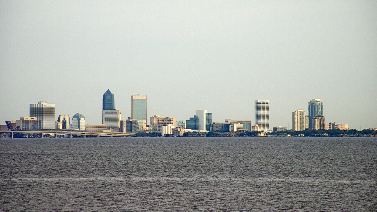 Thumbnail for current weather camera view from Florida Yacht Club in Jacksonville, Florida