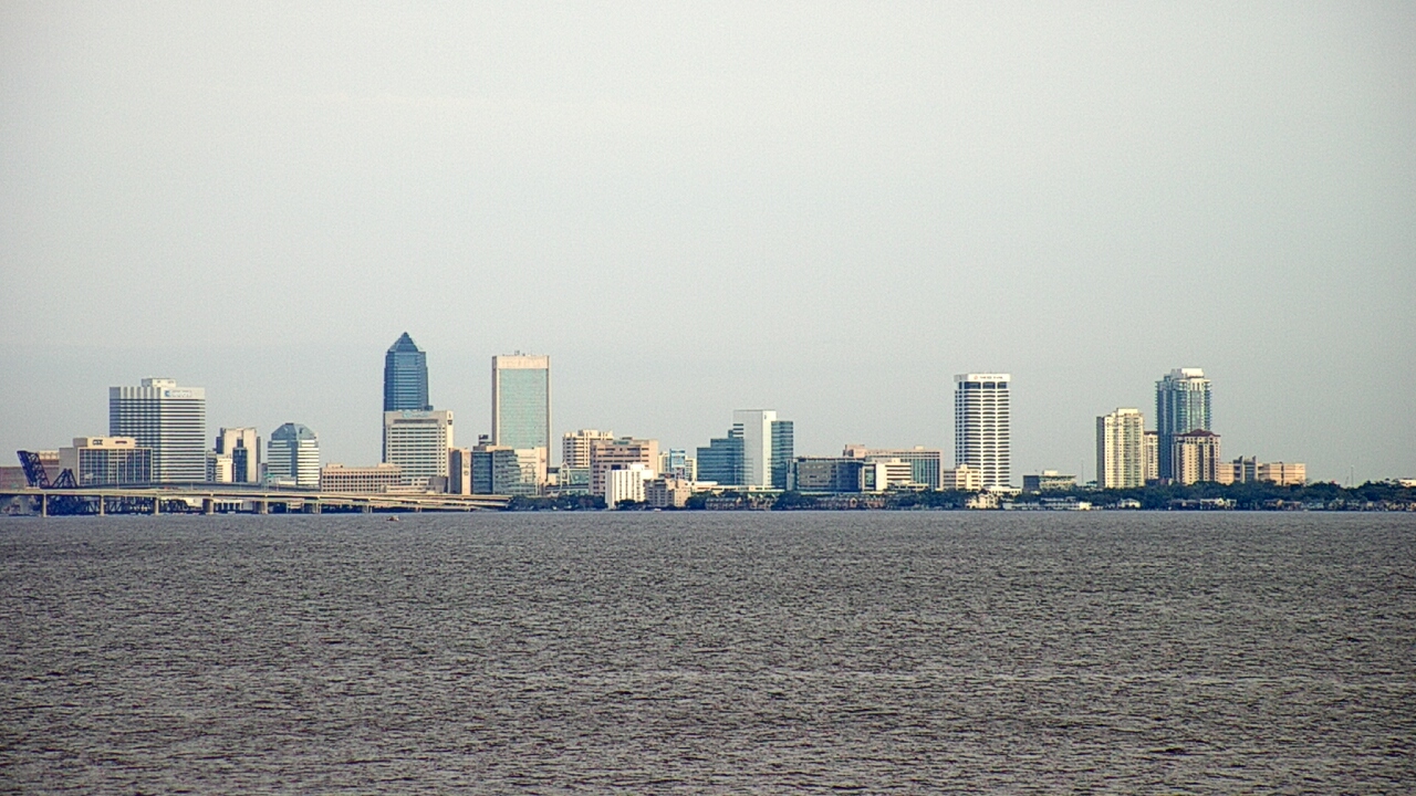 Thumbnail for current weather camera view from Florida Yacht Club in Jacksonville, Florida