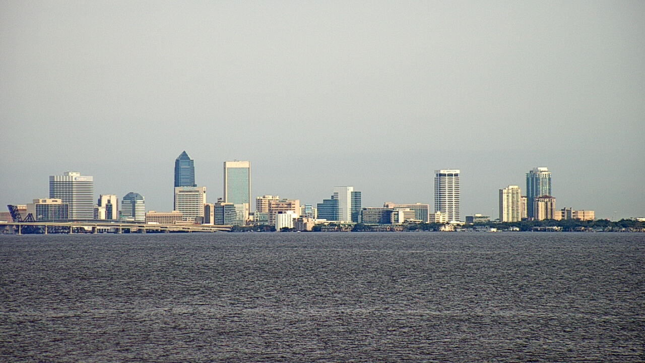 Thumbnail for current weather camera view from Florida Yacht Club in Jacksonville, Florida