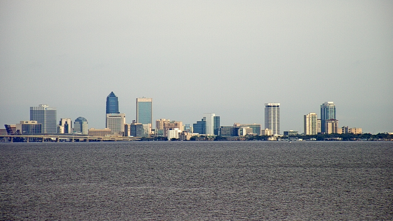 Thumbnail for current weather camera view from Florida Yacht Club in Jacksonville, Florida