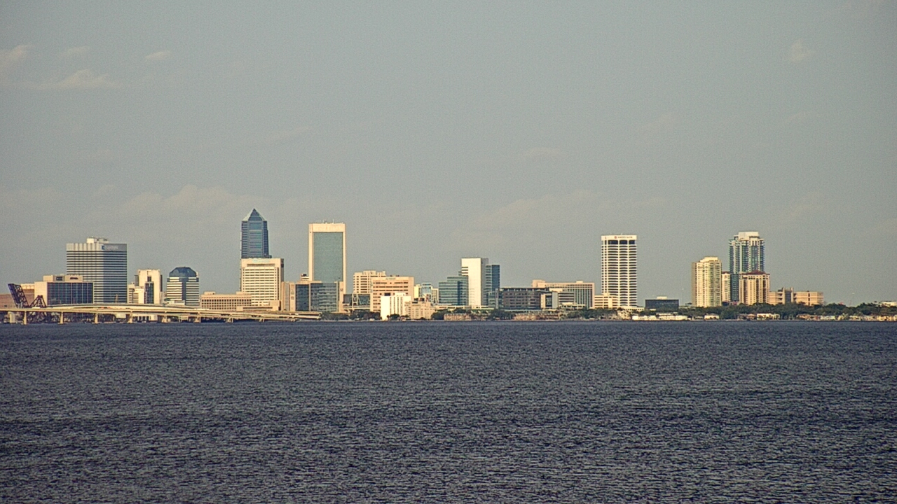 Thumbnail for current weather camera view from Florida Yacht Club in Jacksonville, Florida