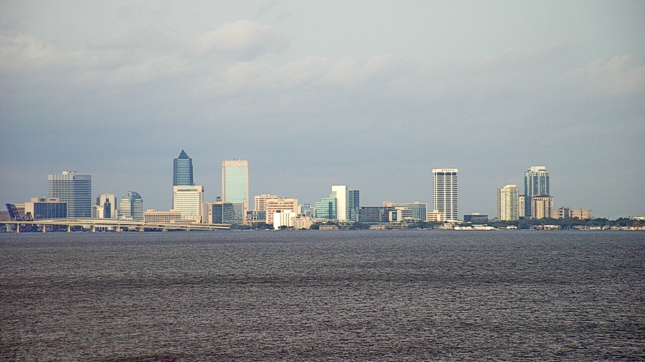 Thumbnail for current weather camera view from Florida Yacht Club in Jacksonville, Florida