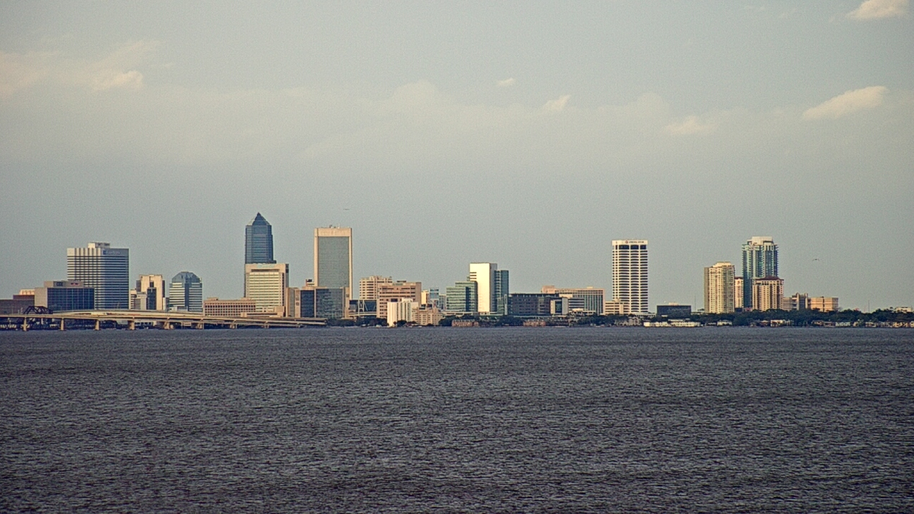Thumbnail for current weather camera view from Florida Yacht Club in Jacksonville, Florida