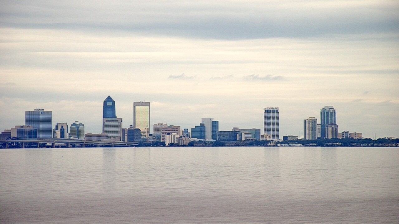 Thumbnail for current weather camera view from Florida Yacht Club in Jacksonville, Florida